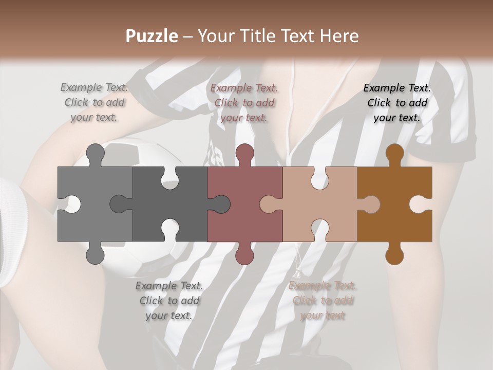 Bu Ine Board Figure PowerPoint Template