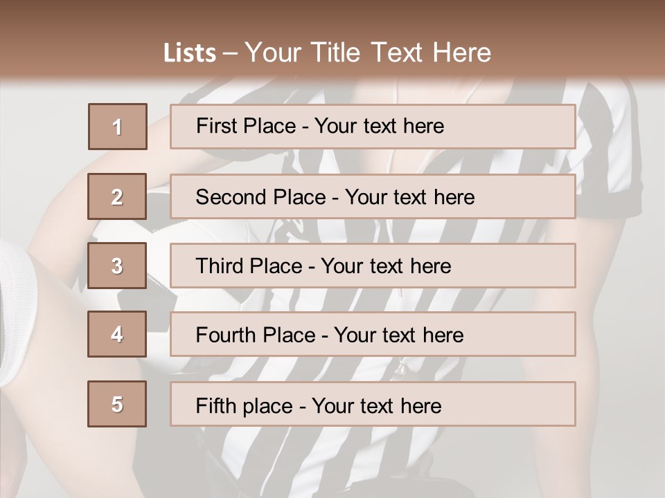 Bu Ine Board Figure PowerPoint Template