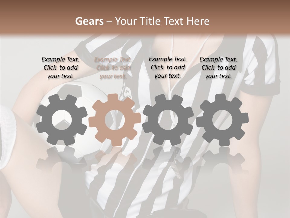 Bu Ine Board Figure PowerPoint Template