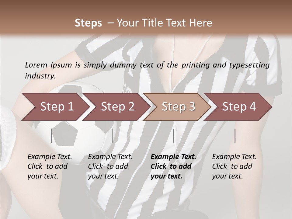 Bu Ine Board Figure PowerPoint Template