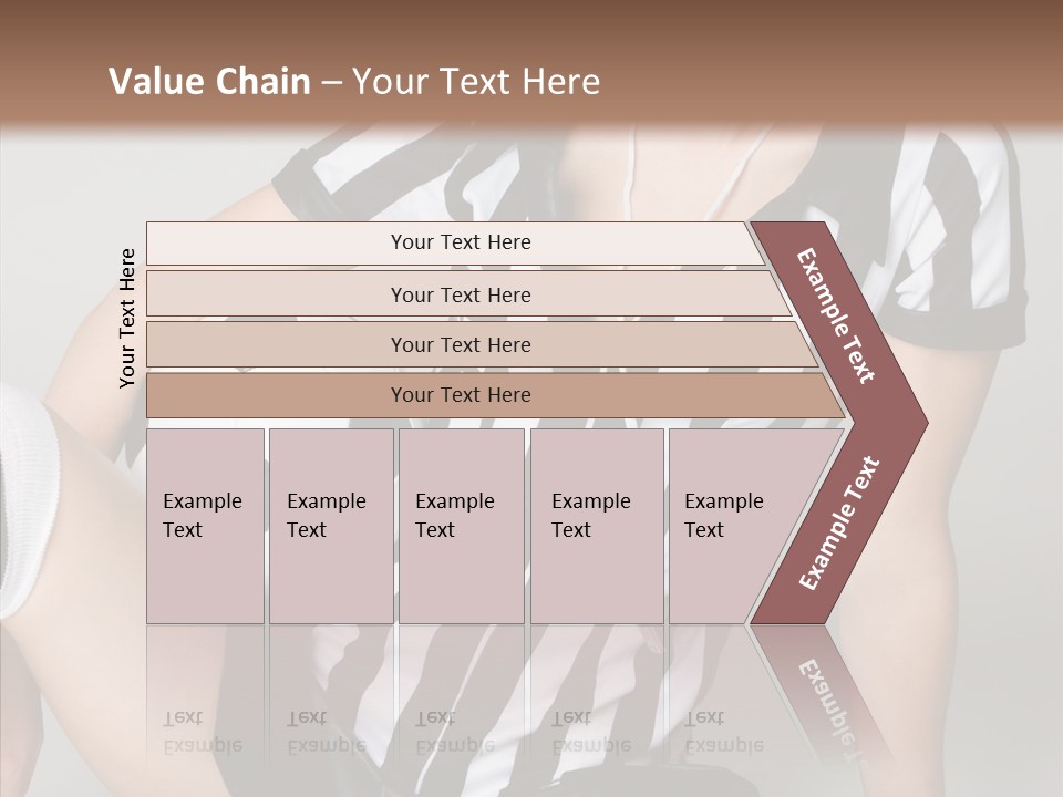 Bu Ine Board Figure PowerPoint Template