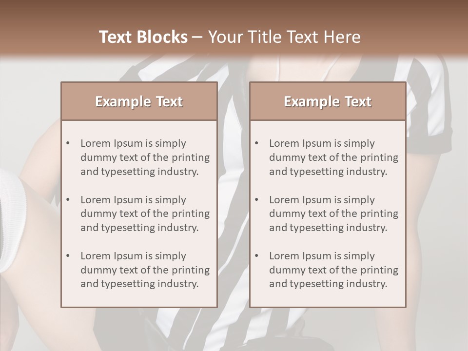 Bu Ine Board Figure PowerPoint Template