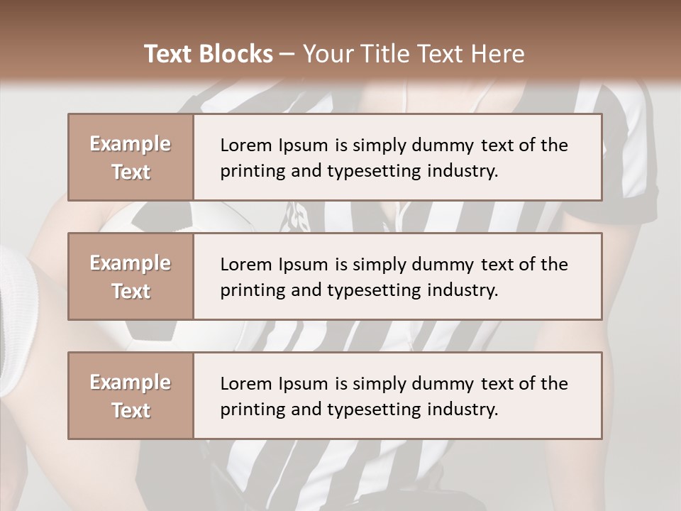 Bu Ine Board Figure PowerPoint Template