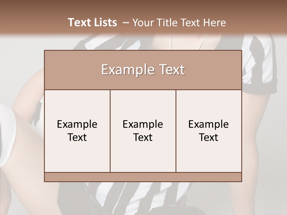 Bu Ine Board Figure PowerPoint Template