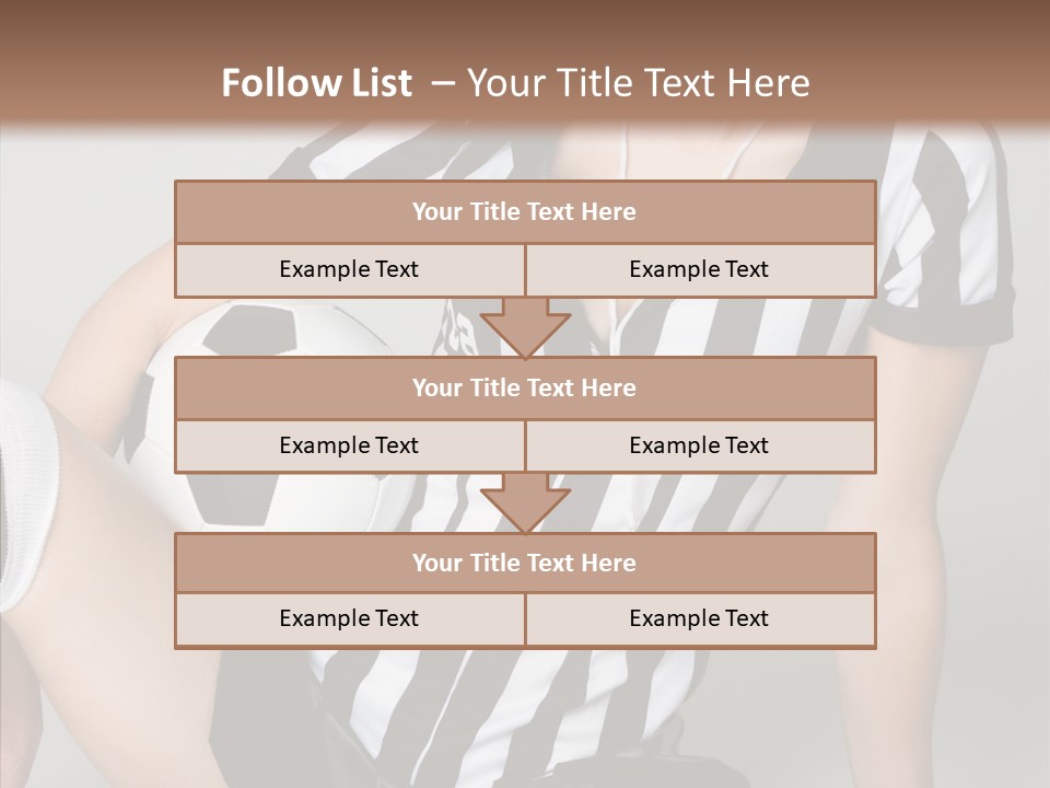 Bu Ine Board Figure PowerPoint Template