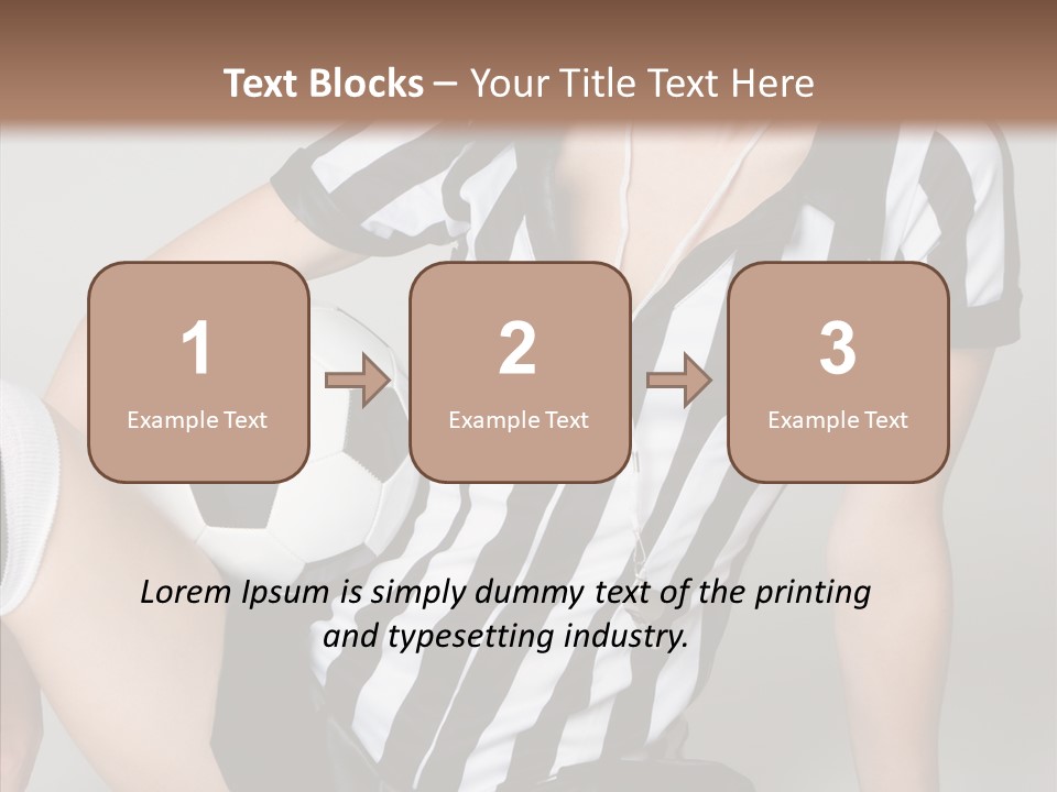 Bu Ine Board Figure PowerPoint Template
