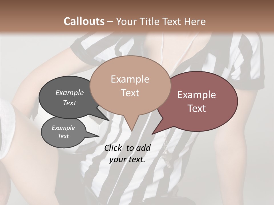 Bu Ine Board Figure PowerPoint Template
