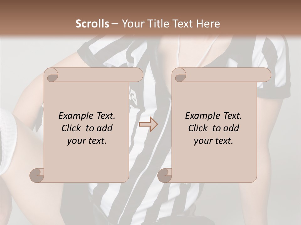 Bu Ine Board Figure PowerPoint Template