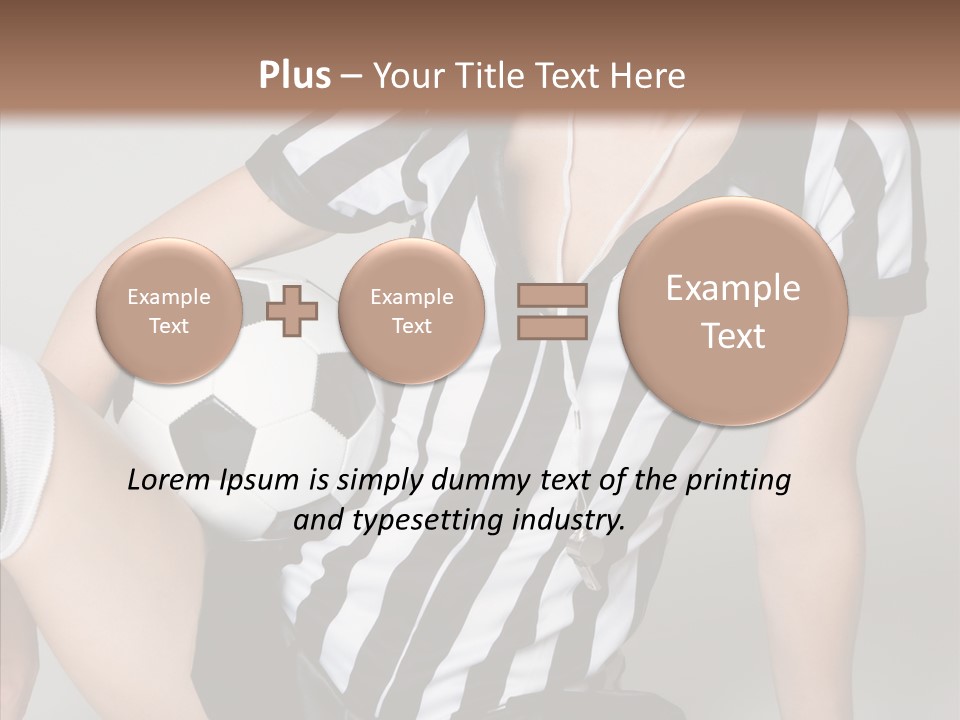 Bu Ine Board Figure PowerPoint Template