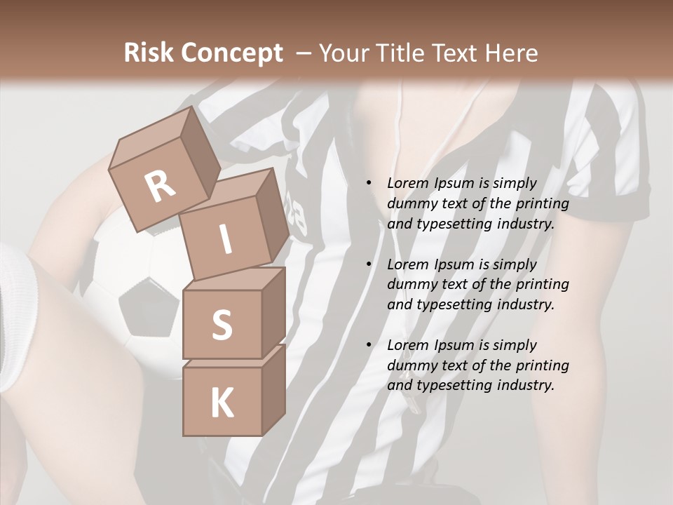 Bu Ine Board Figure PowerPoint Template