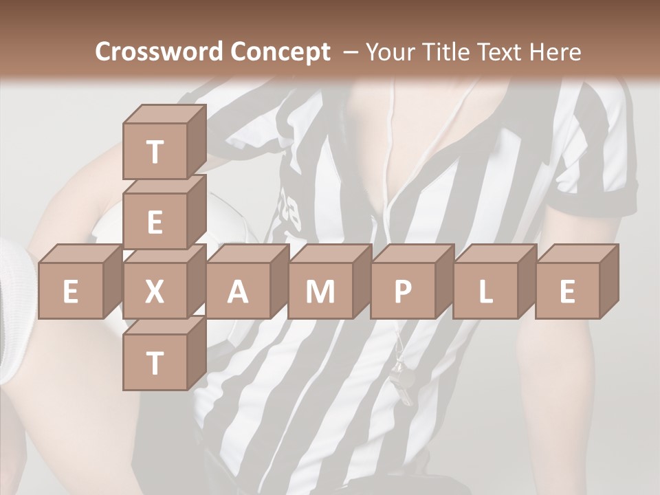 Bu Ine Board Figure PowerPoint Template