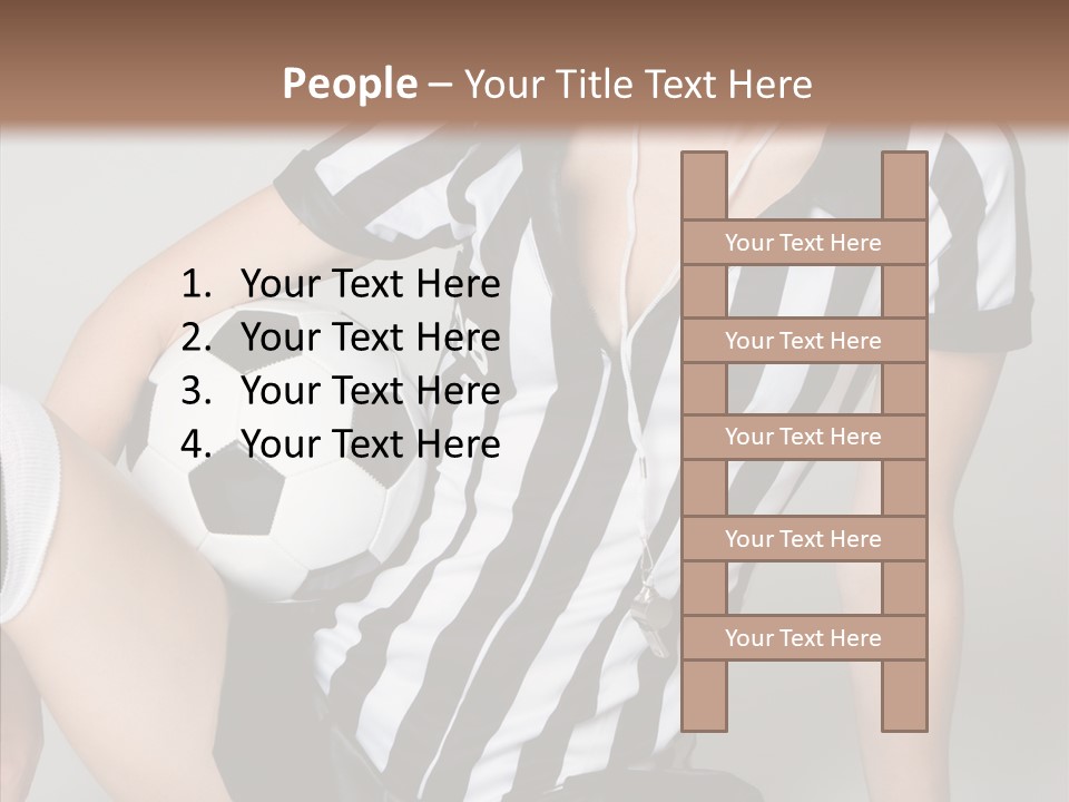 Bu Ine Board Figure PowerPoint Template