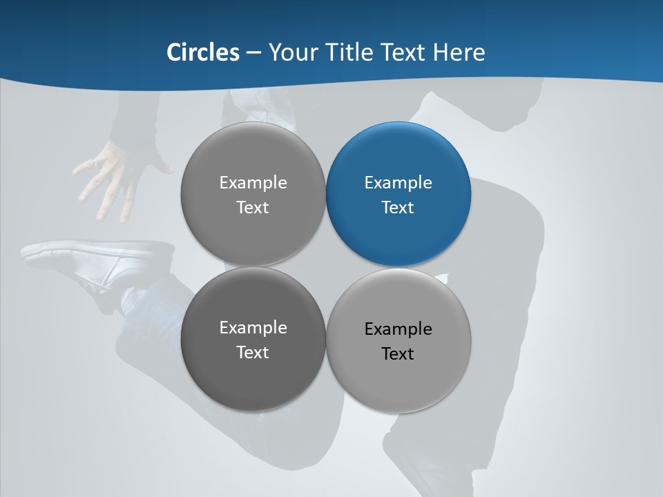 Hip Hop Motion Breakdancer PowerPoint Template