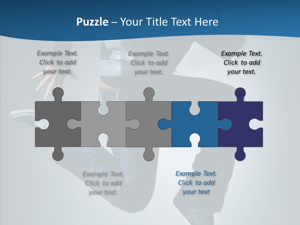 Hip Hop Motion Breakdancer PowerPoint Template