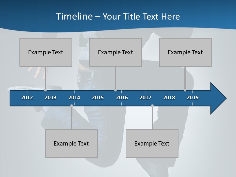 Hip Hop Motion Breakdancer PowerPoint Template