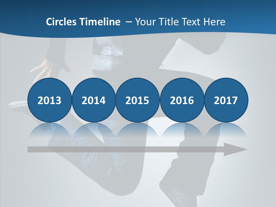 Hip Hop Motion Breakdancer PowerPoint Template