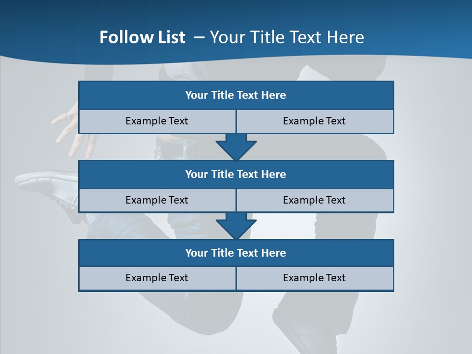 Hip Hop Motion Breakdancer PowerPoint Template