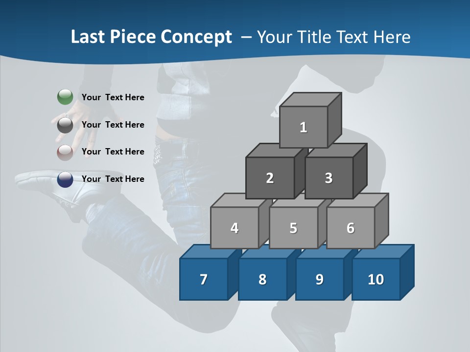 Hip Hop Motion Breakdancer PowerPoint Template