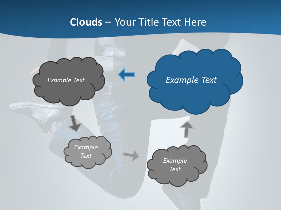 Hip Hop Motion Breakdancer PowerPoint Template