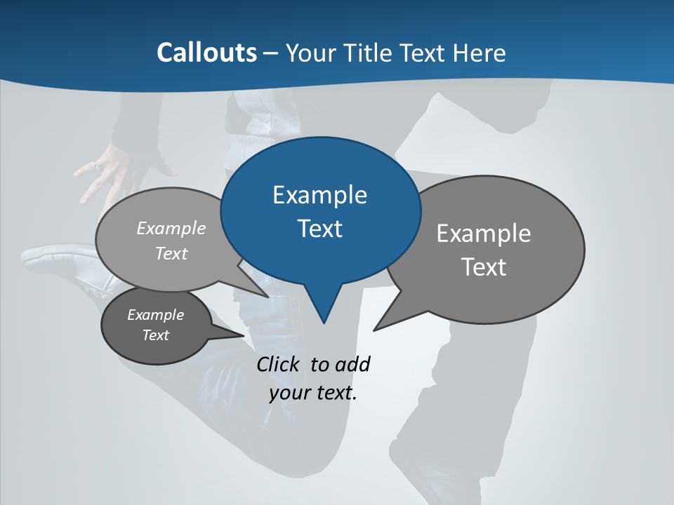 Hip Hop Motion Breakdancer PowerPoint Template