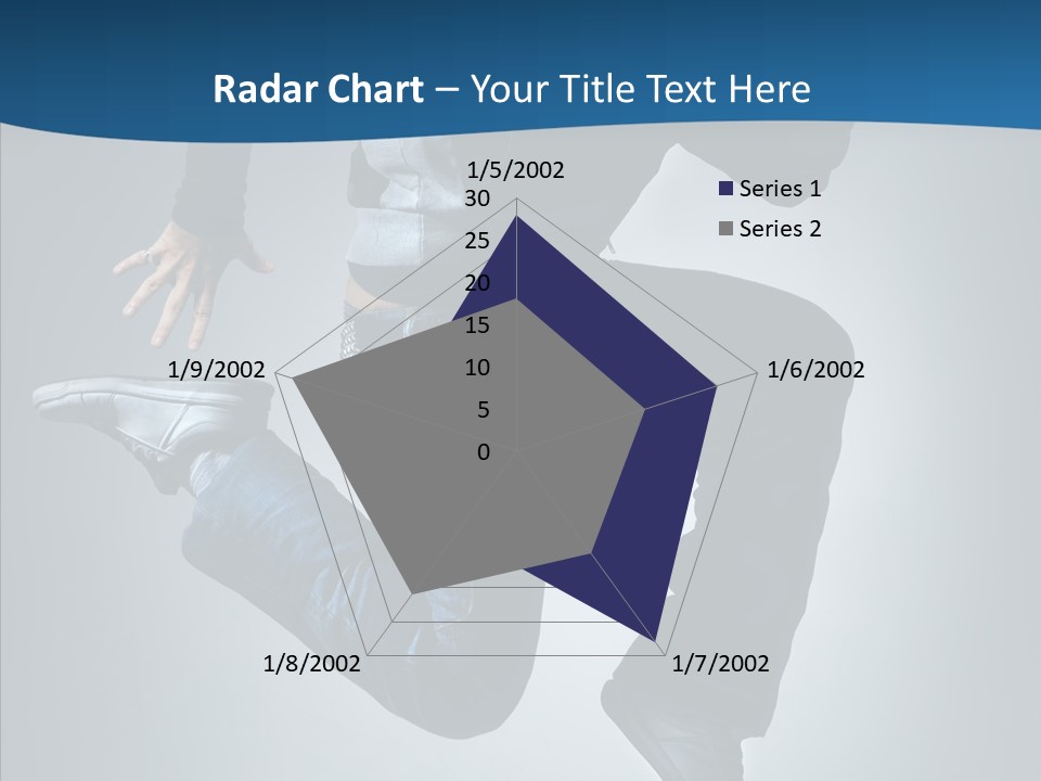 Hip Hop Motion Breakdancer PowerPoint Template