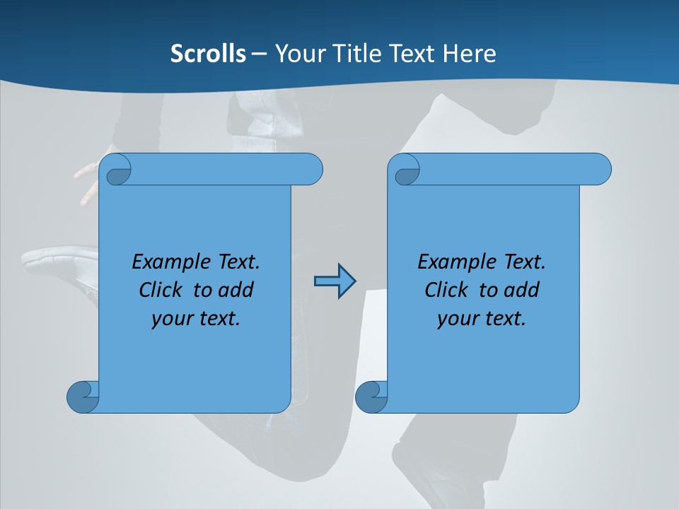 Hip Hop Motion Breakdancer PowerPoint Template