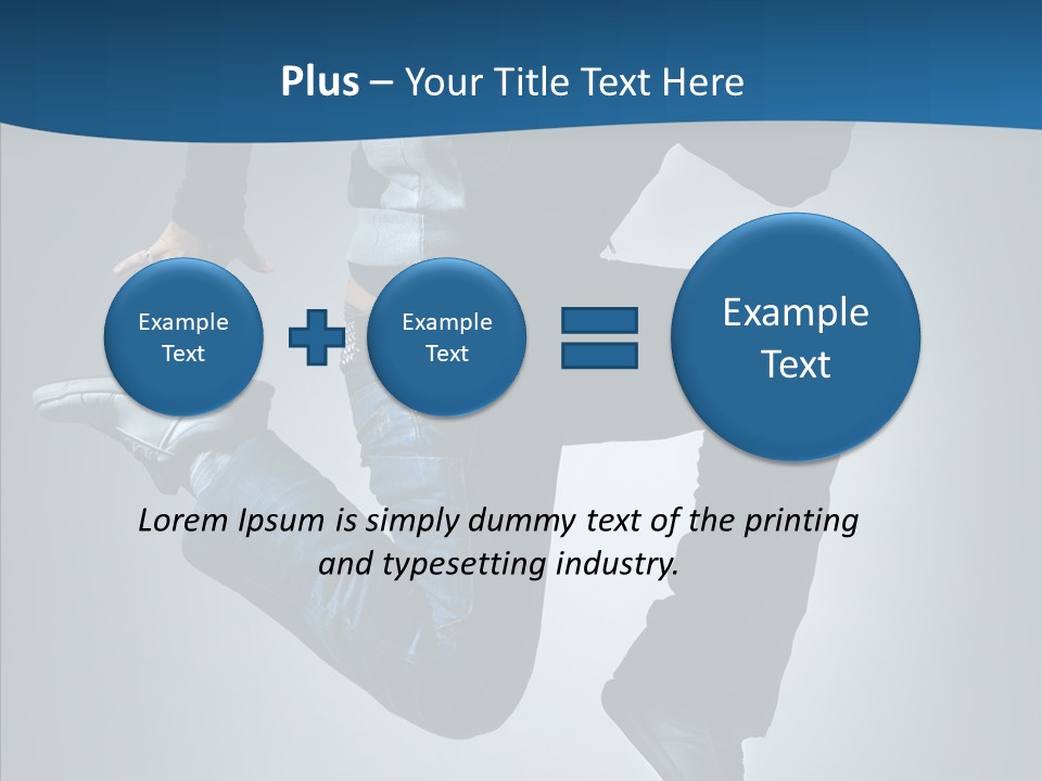 Hip Hop Motion Breakdancer PowerPoint Template