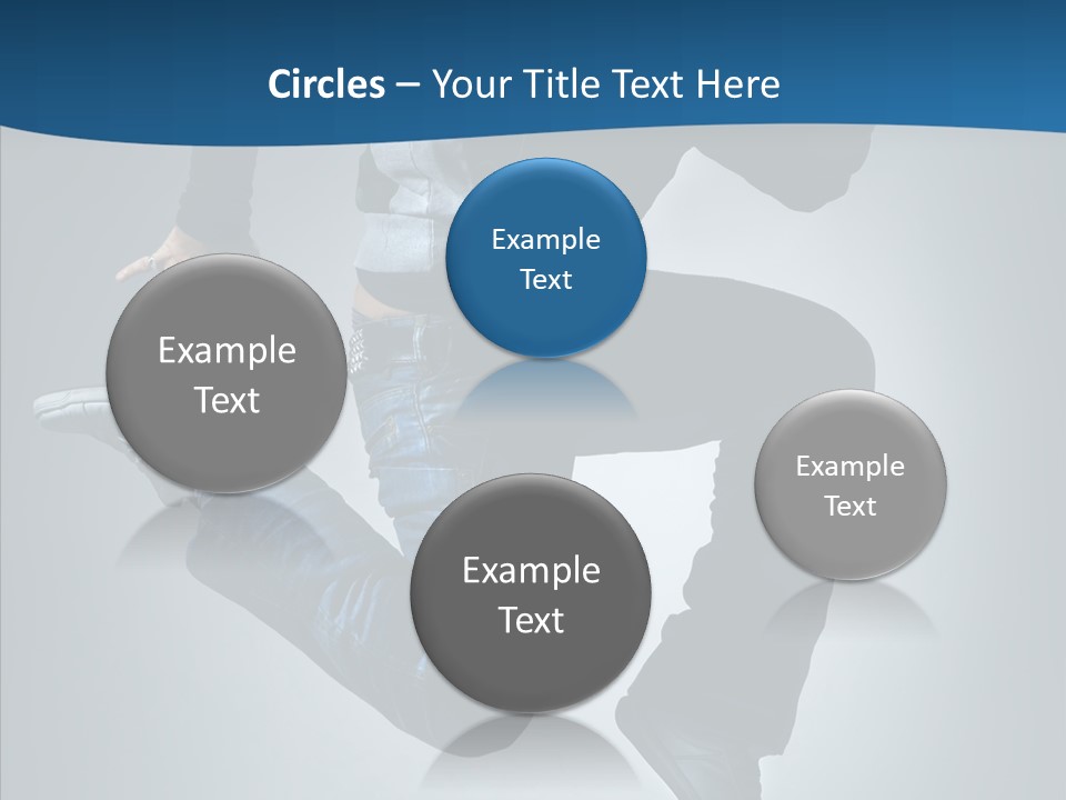 Hip Hop Motion Breakdancer PowerPoint Template