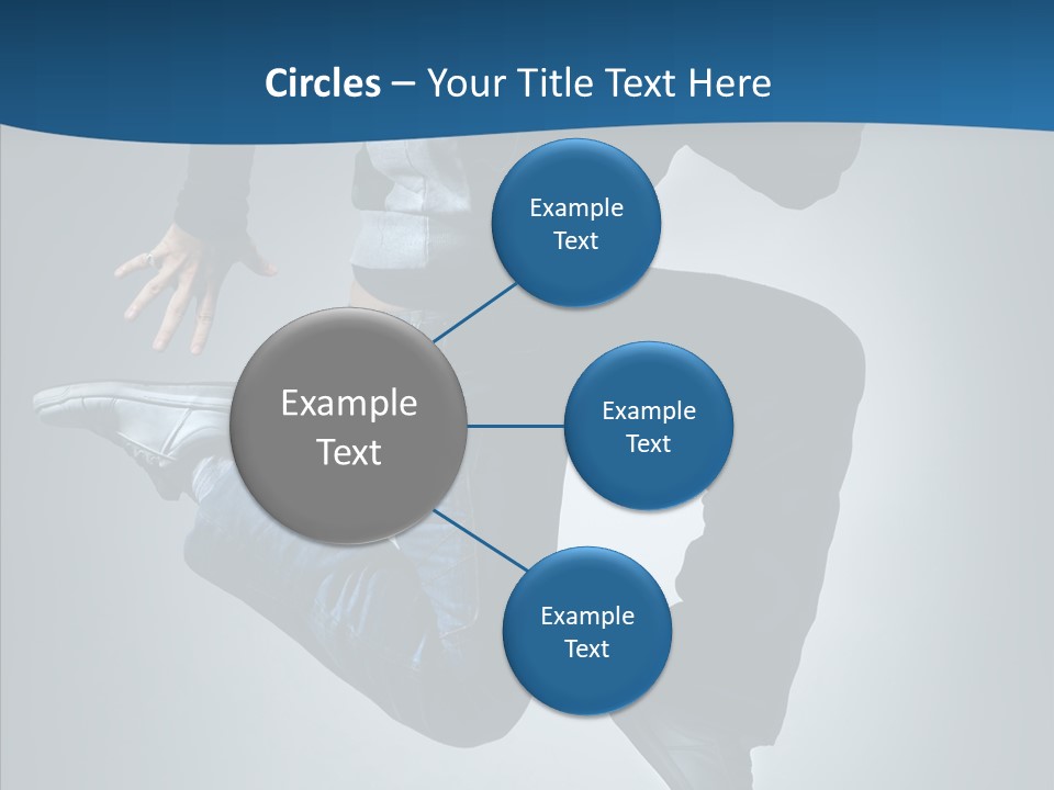 Hip Hop Motion Breakdancer PowerPoint Template