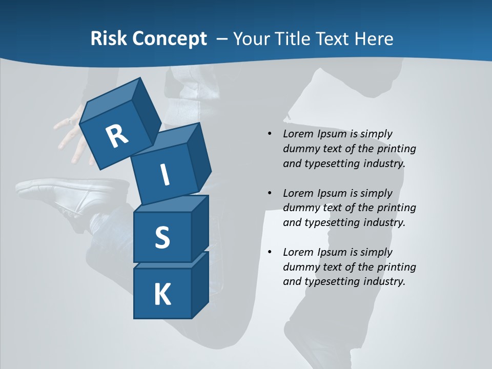 Hip Hop Motion Breakdancer PowerPoint Template