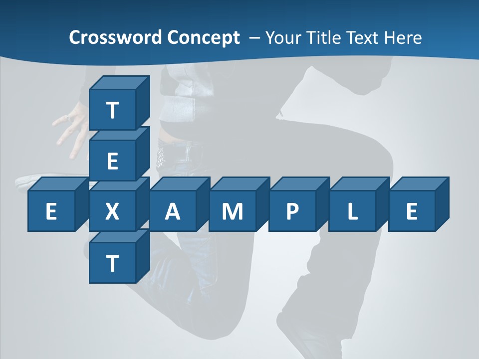 Hip Hop Motion Breakdancer PowerPoint Template