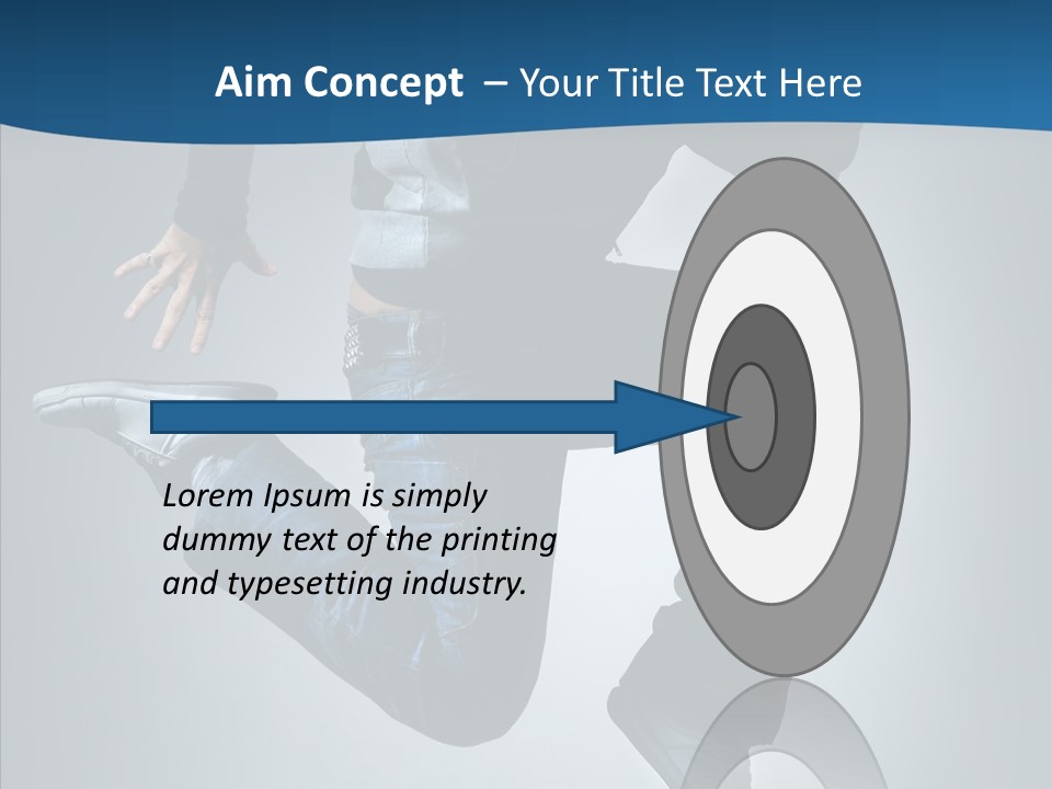 Hip Hop Motion Breakdancer PowerPoint Template