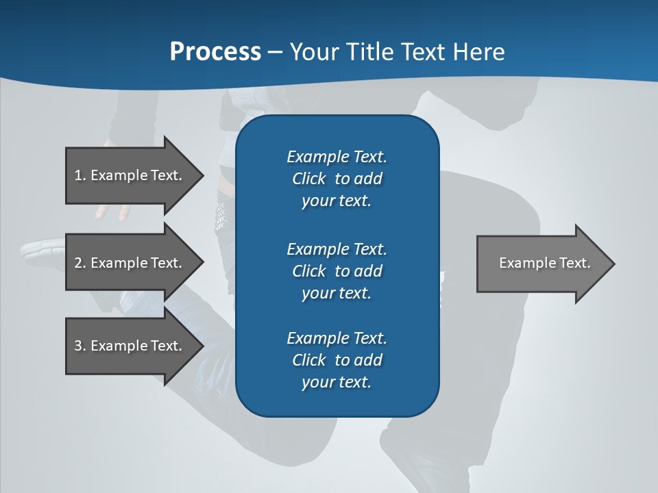 Hip Hop Motion Breakdancer PowerPoint Template