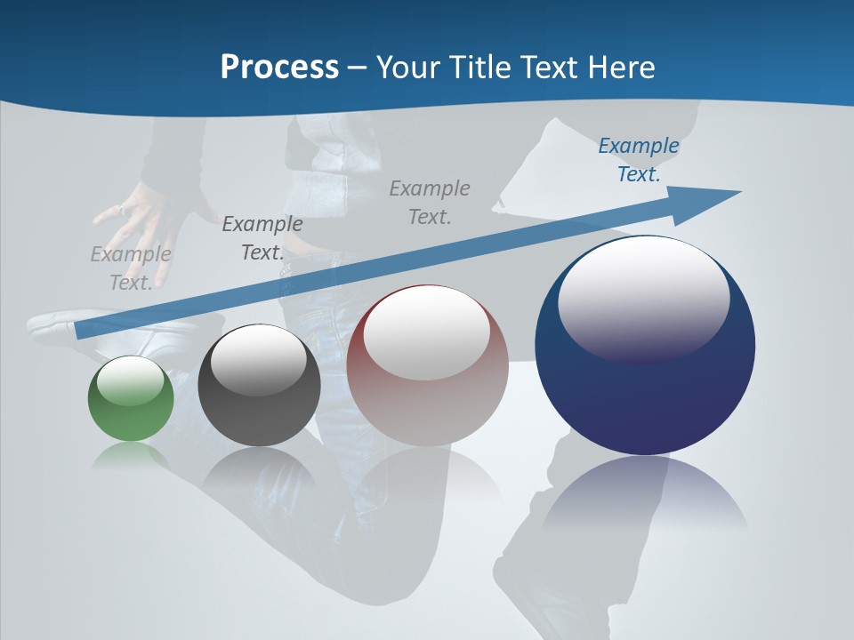 Hip Hop Motion Breakdancer PowerPoint Template