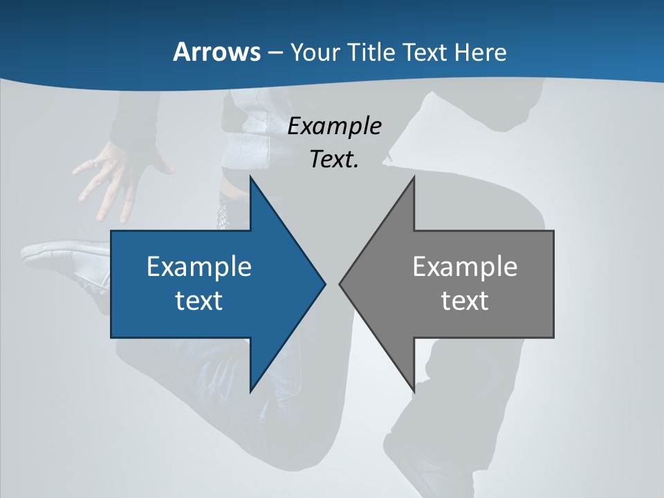 Hip Hop Motion Breakdancer PowerPoint Template