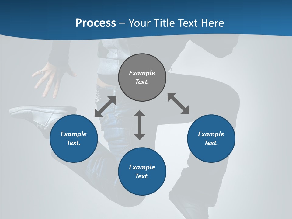 Hip Hop Motion Breakdancer PowerPoint Template