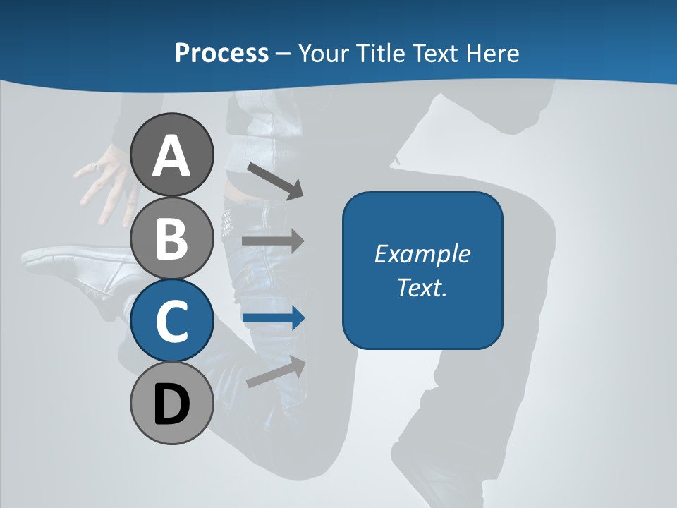 Hip Hop Motion Breakdancer PowerPoint Template