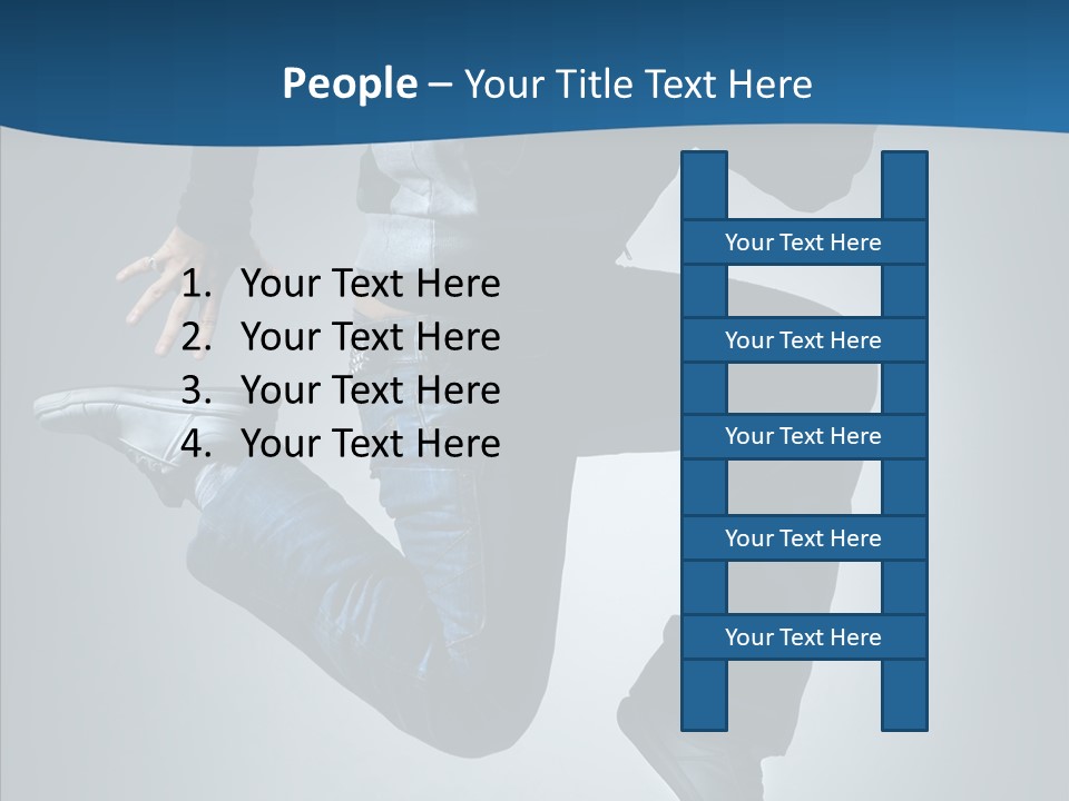 Hip Hop Motion Breakdancer PowerPoint Template