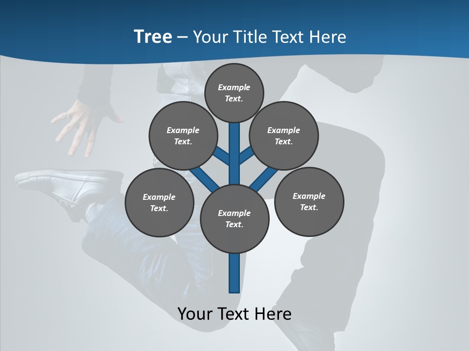 Hip Hop Motion Breakdancer PowerPoint Template