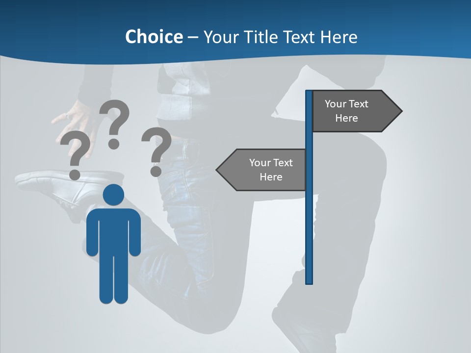 Hip Hop Motion Breakdancer PowerPoint Template