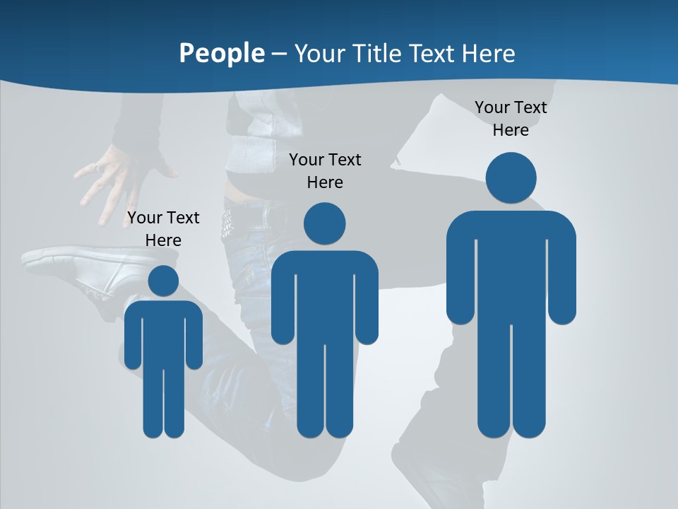 Hip Hop Motion Breakdancer PowerPoint Template