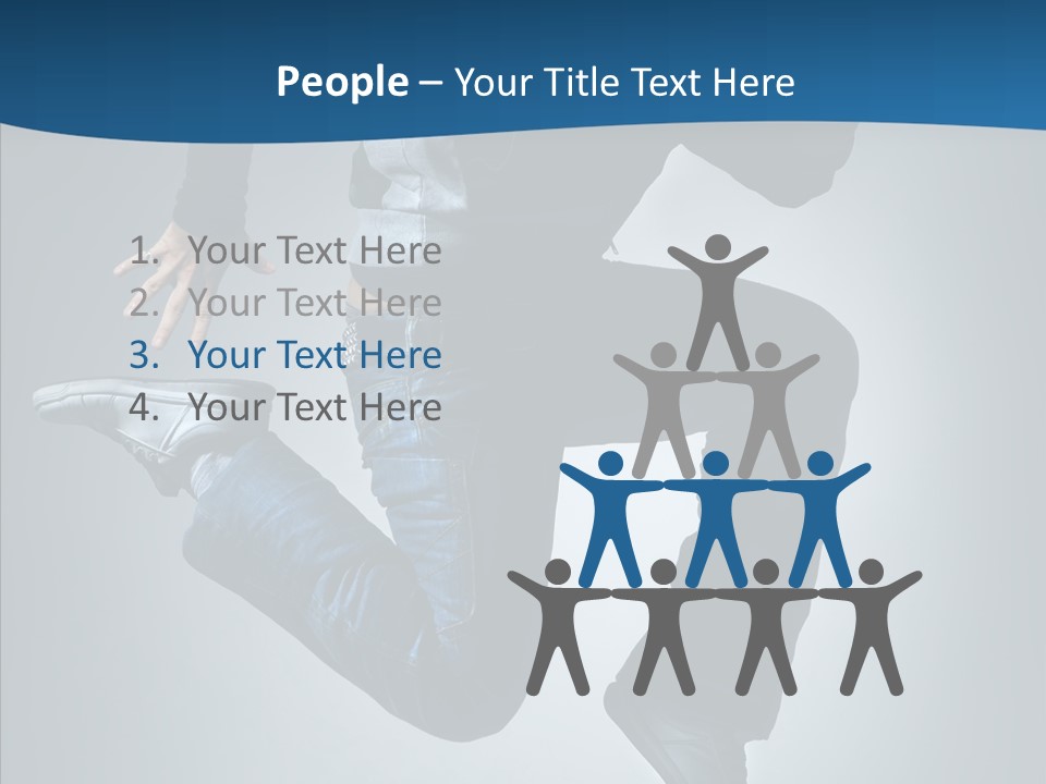 Hip Hop Motion Breakdancer PowerPoint Template