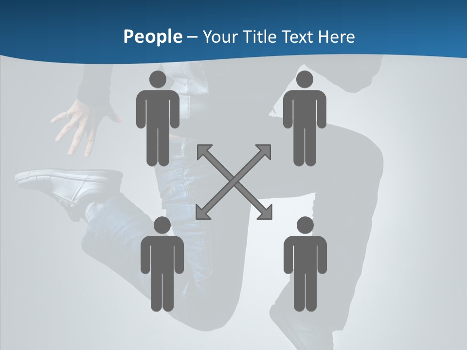 Hip Hop Motion Breakdancer PowerPoint Template