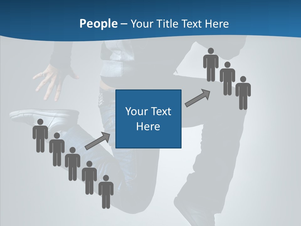 Hip Hop Motion Breakdancer PowerPoint Template