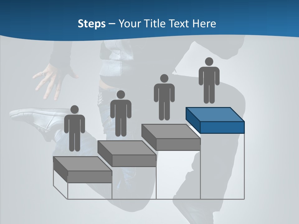 Hip Hop Motion Breakdancer PowerPoint Template