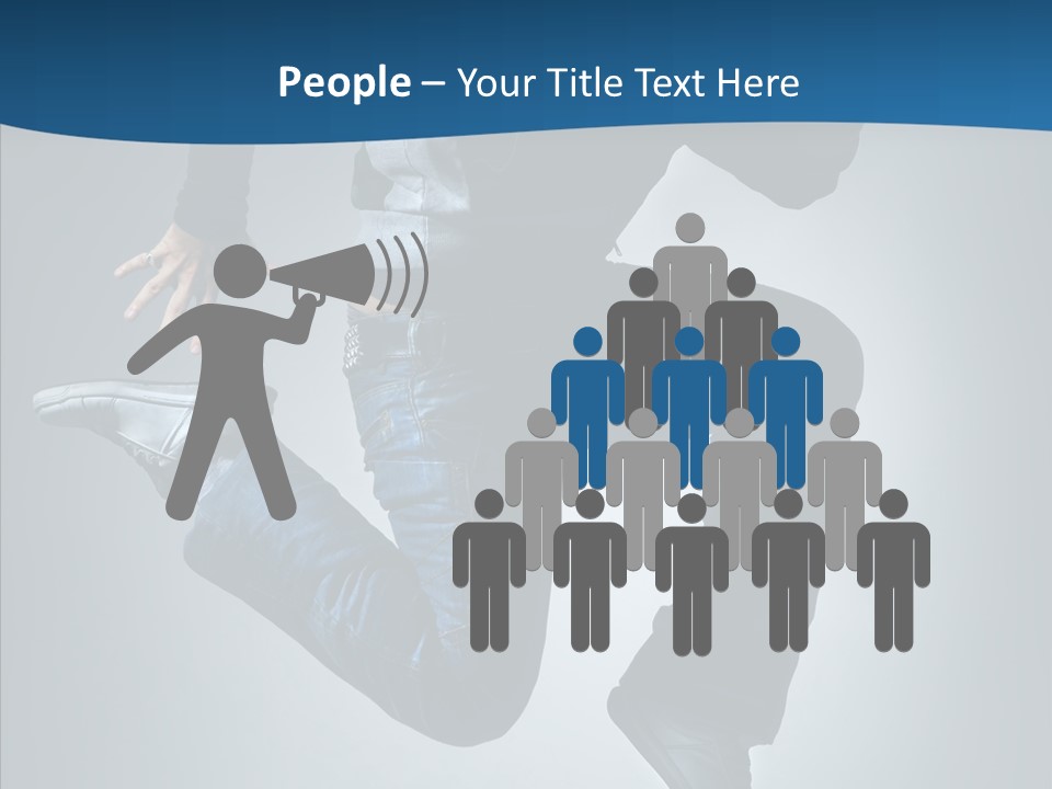 Hip Hop Motion Breakdancer PowerPoint Template