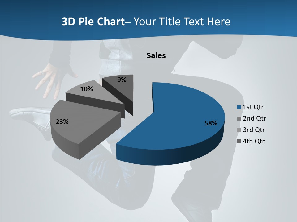 Hip Hop Motion Breakdancer PowerPoint Template