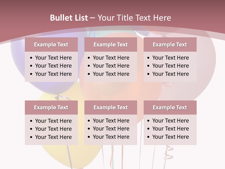 Celebration Party Happy PowerPoint Template