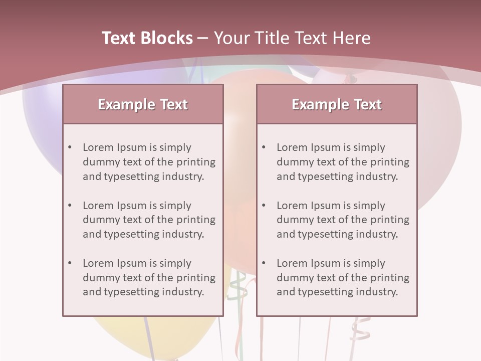 Celebration Party Happy PowerPoint Template