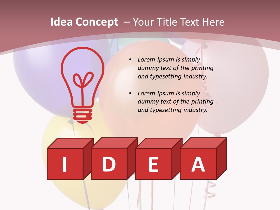 Celebration Party Happy PowerPoint Template